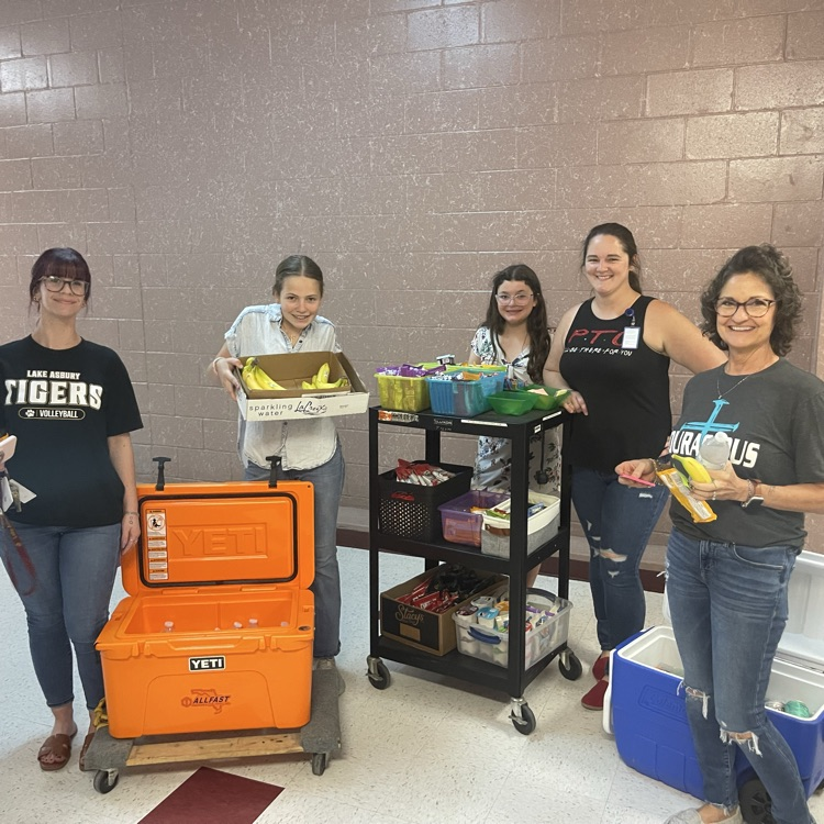 The woot woot wagon making the rounds at LAJ!