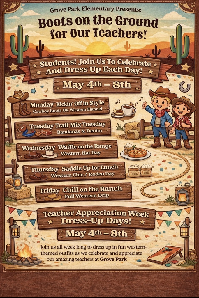 Teacher Appreciation Week Flyer