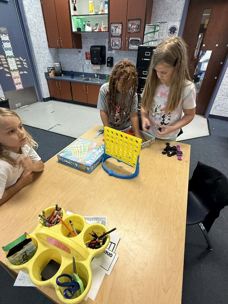 1st Grade Fun! They are using the alphabet to countdown our days and Friday was “G” day... Game day