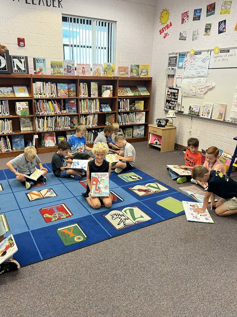 What do you do to stay quiet during testing week? You read like crazy! 