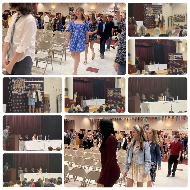 NJHS induction ceremony at Lake Asbury Junior