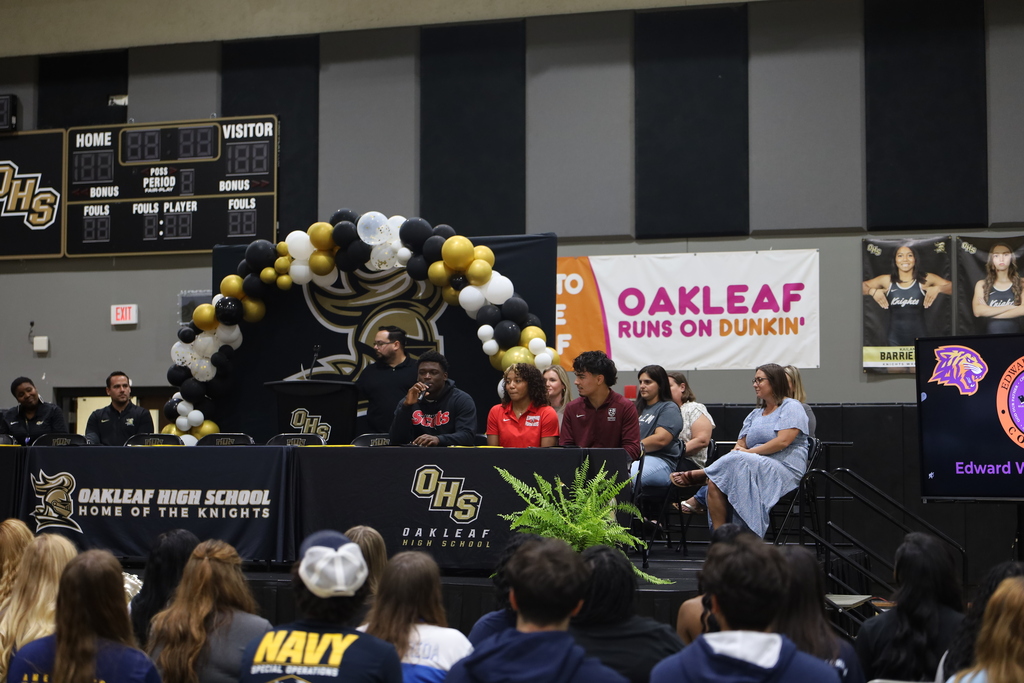Academic and Military Signing Day