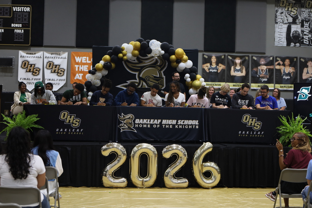 Academic and Military Signing Day