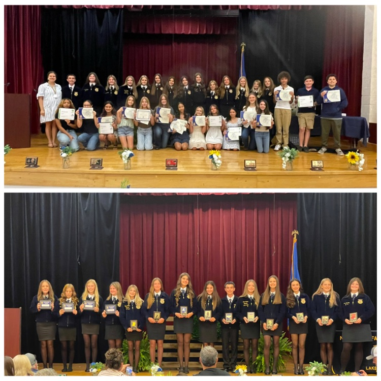 Lake Asbury Junior High end of year FFA celebration