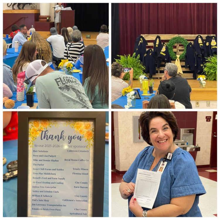 Lake Asbury Junior High end of year FFA celebration