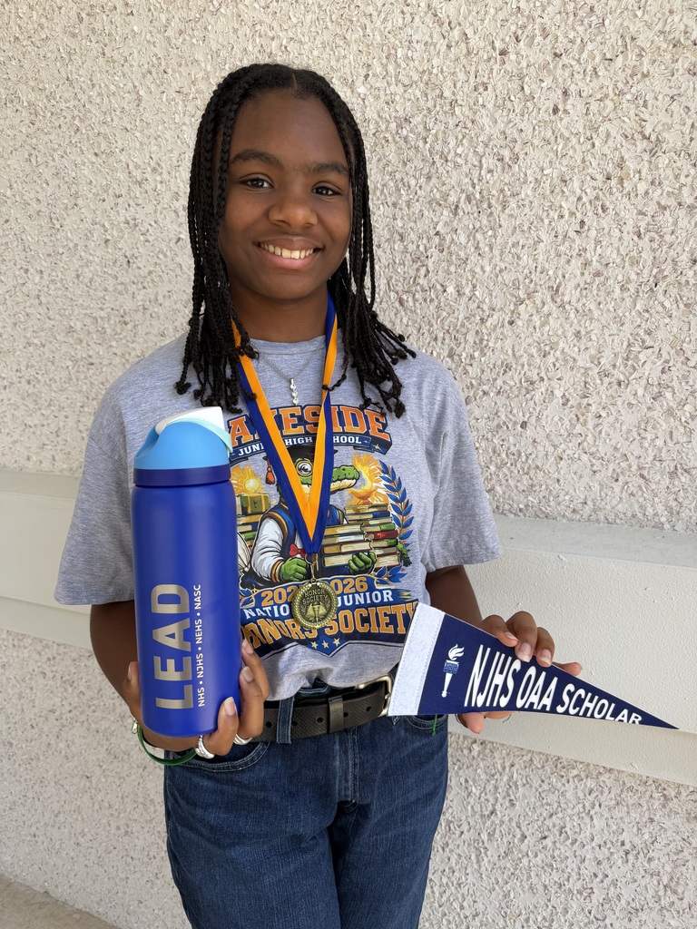 Kendall, NJHS Outstanding Achievement Award Winner
