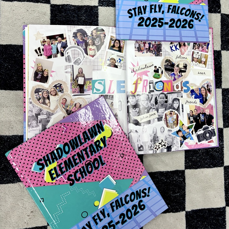 yearbook flatlay