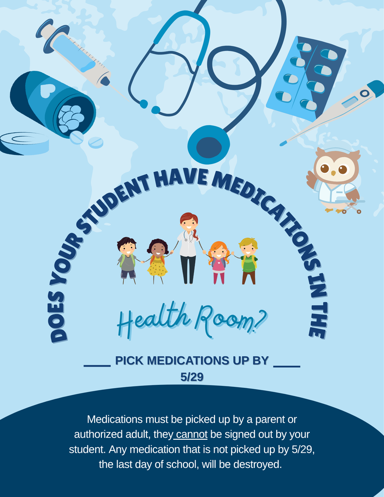 medication pick up flyer