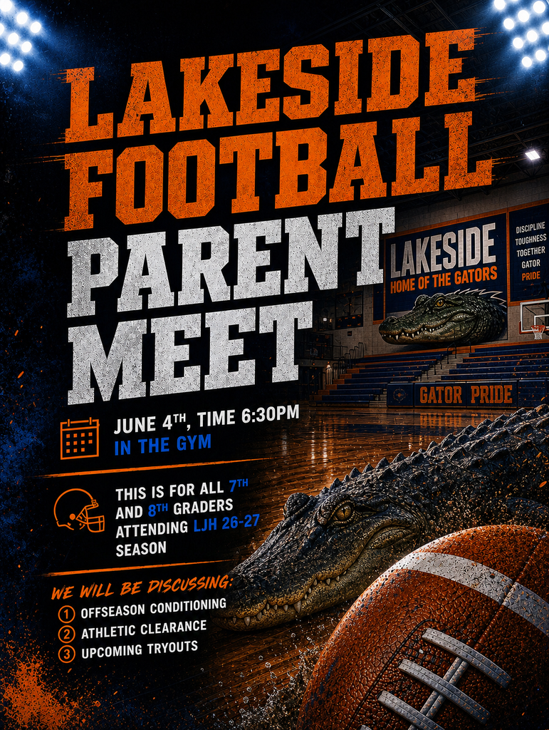 Football Parent Meeting Flyer