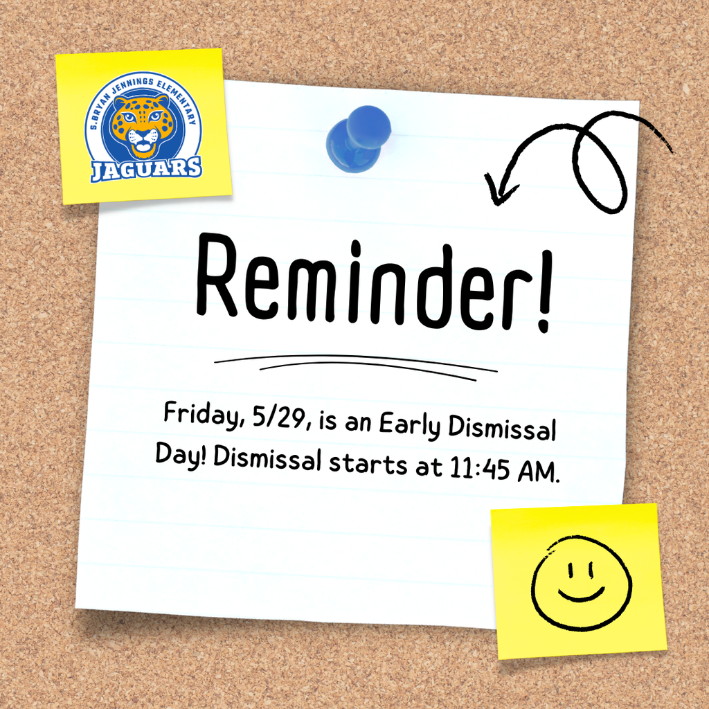 Early Dismissal Day Reminder