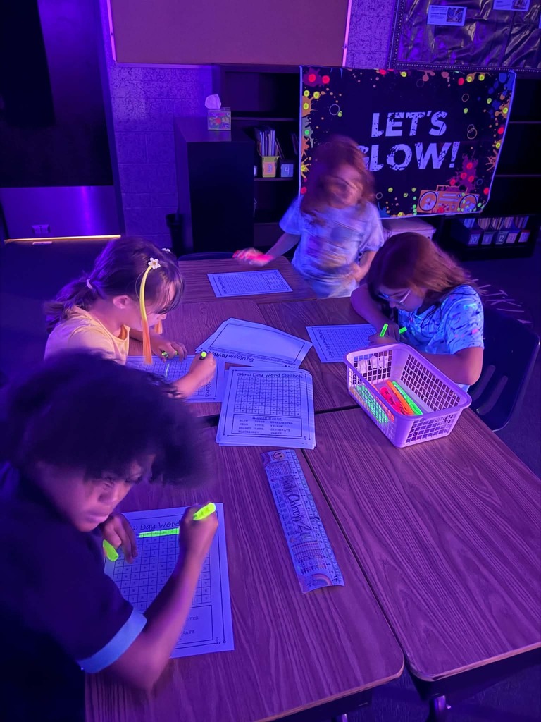 💥🎉2nd Grade Glow Party🎉💥 What a fun way to wrap a year of hardwork and learning...GLOW PARTY!