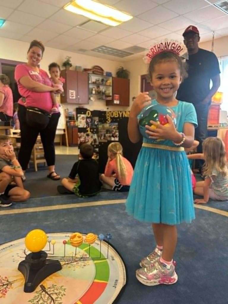Mrs. Maly’s Primary Montessori May, June & July Birthday celebrations!  😀❤️🎉🎈🌎☀️ Post #2