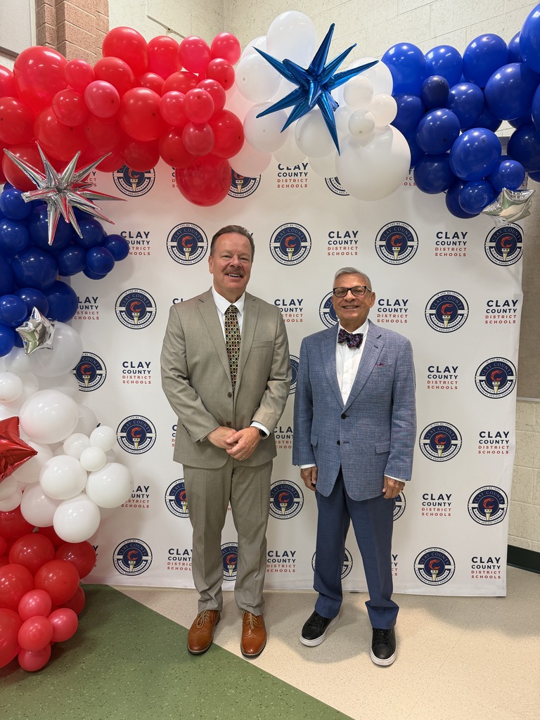 Superintendent Broskie and Dr. Gonzalez