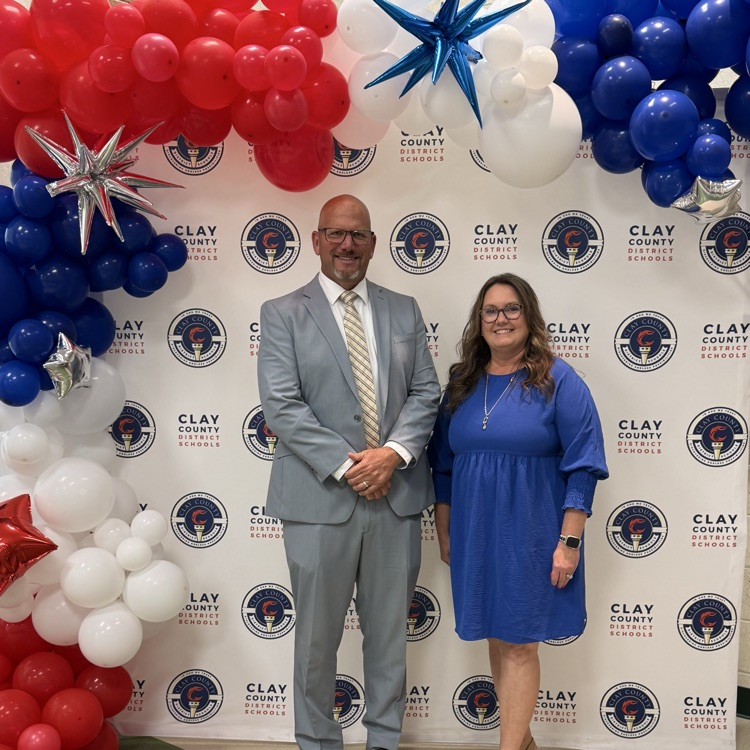 Mr. Cox and Mrs. Palmer are ready for 2026 2027 school year. They are finishing up their leadership conference and are ready to lead Bannerman to the highest success yet