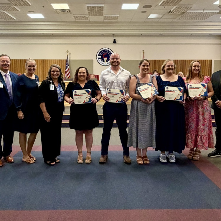 School Board Recognitions 