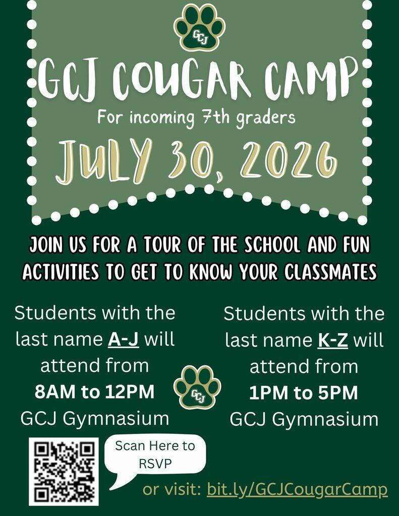 Cougar Camp Flyer