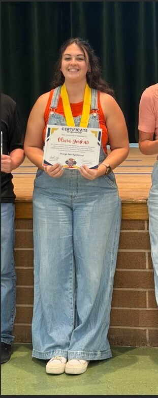 OLA Teacher Leadership Award - Ms. Youhas