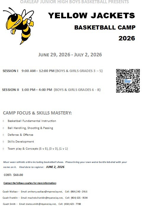 OLJH Basketball Camp