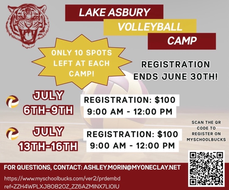 volleyball registration, and sign up information