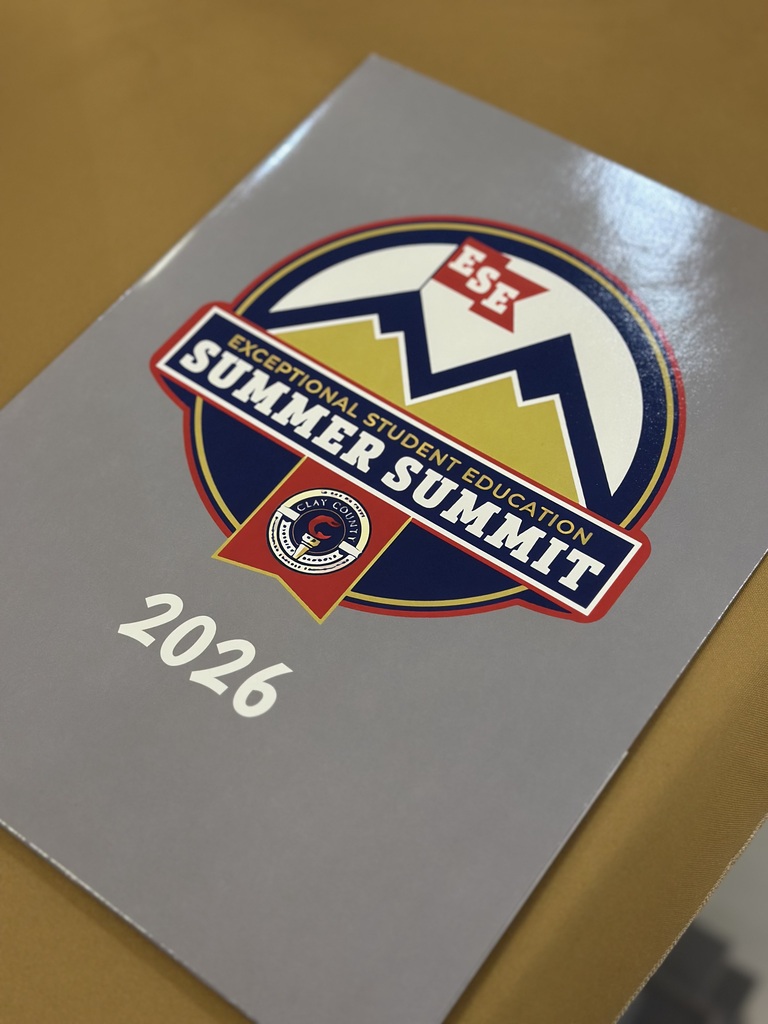 A gray folder with a logo for ESE Summer Summit 2026 in red and blue. The logo features a mountain and text.