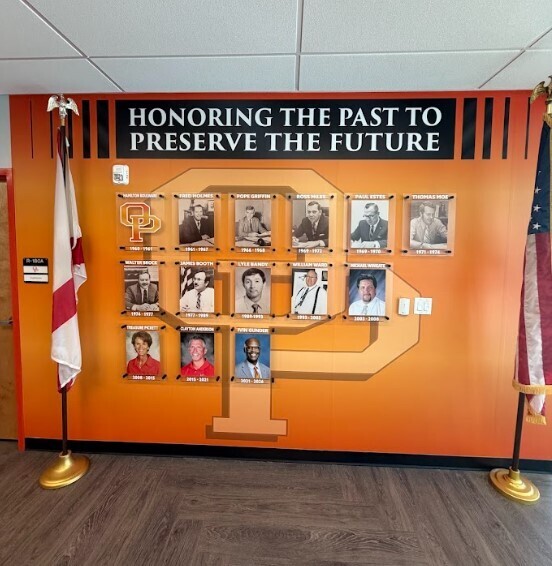 Honoring the Past to Preserve the Future Wall