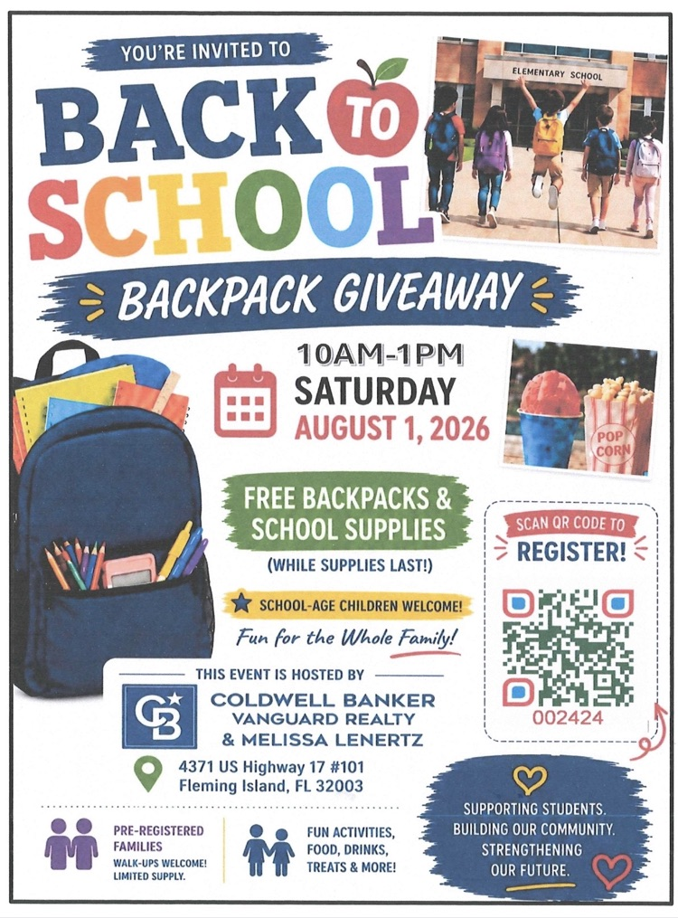 Back pack give away!