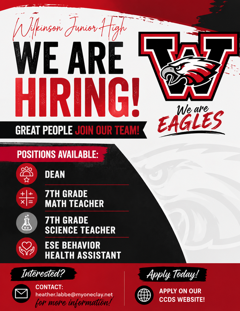 We are hiring!