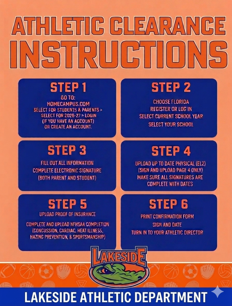 Athletic Clearance Information