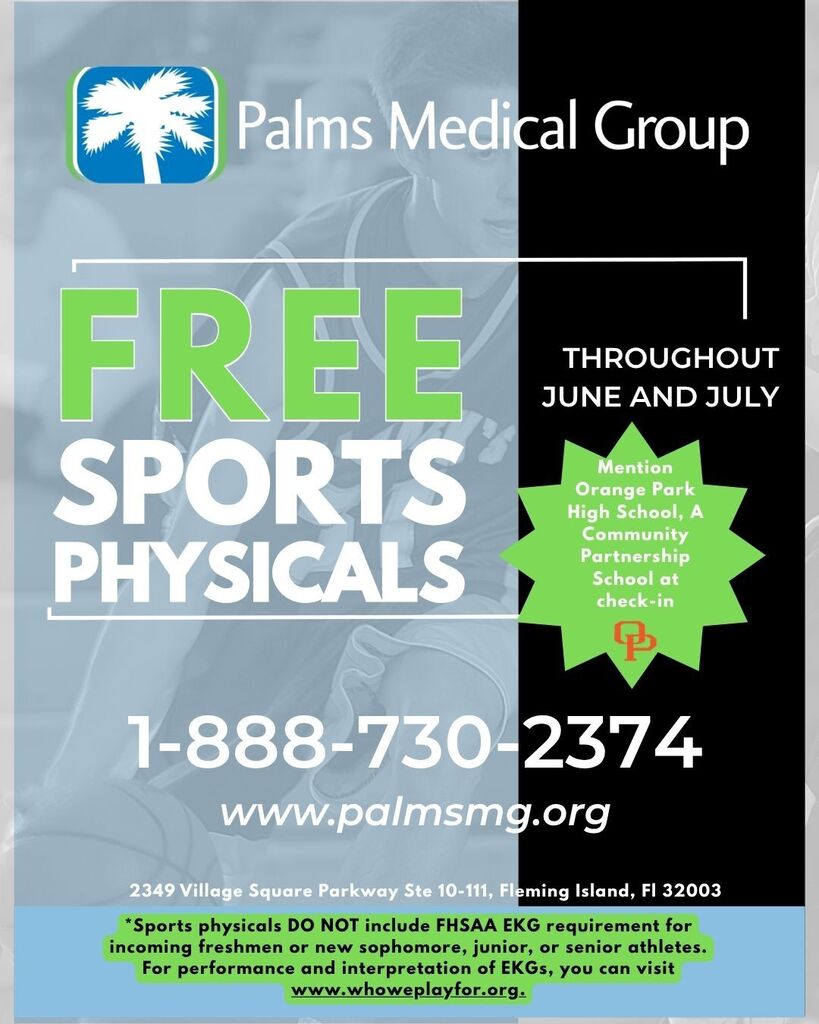 Sports Physicals Flyer
