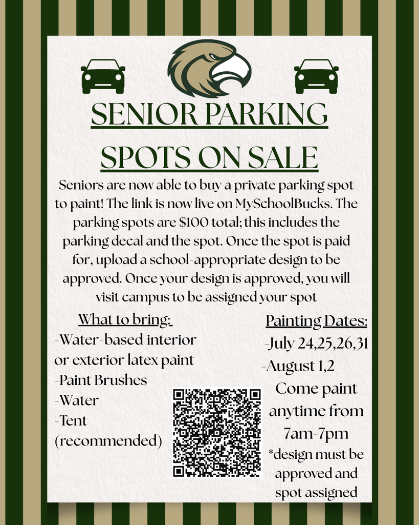 Senior Parking Spots for Sale!