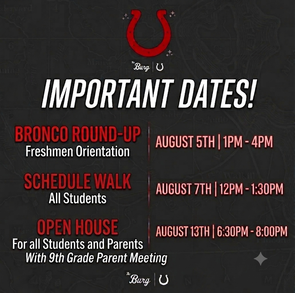 Important Dates