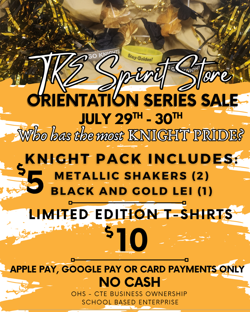 TKE Spirit Store Flyer