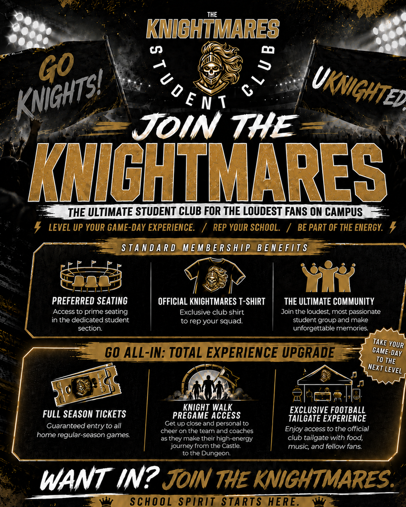Knightmares Promotion Flyer