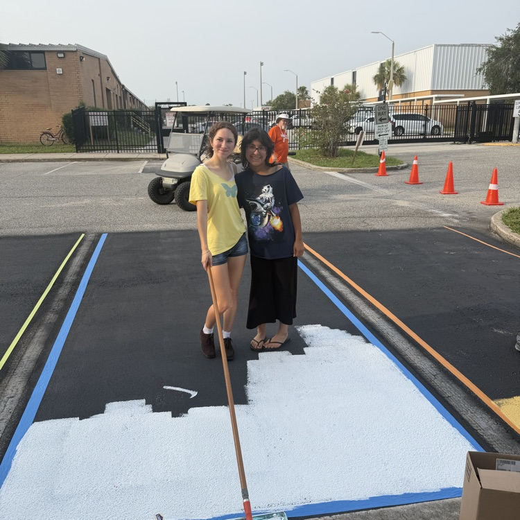 Senior Parking Spot Painting 2027