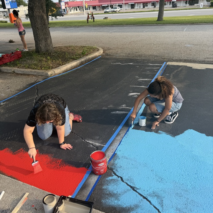 Senior Parking Spot Painting 2027