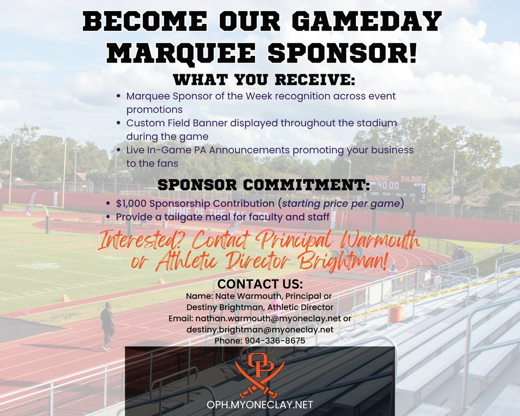 Football Sponsorship Flyer
