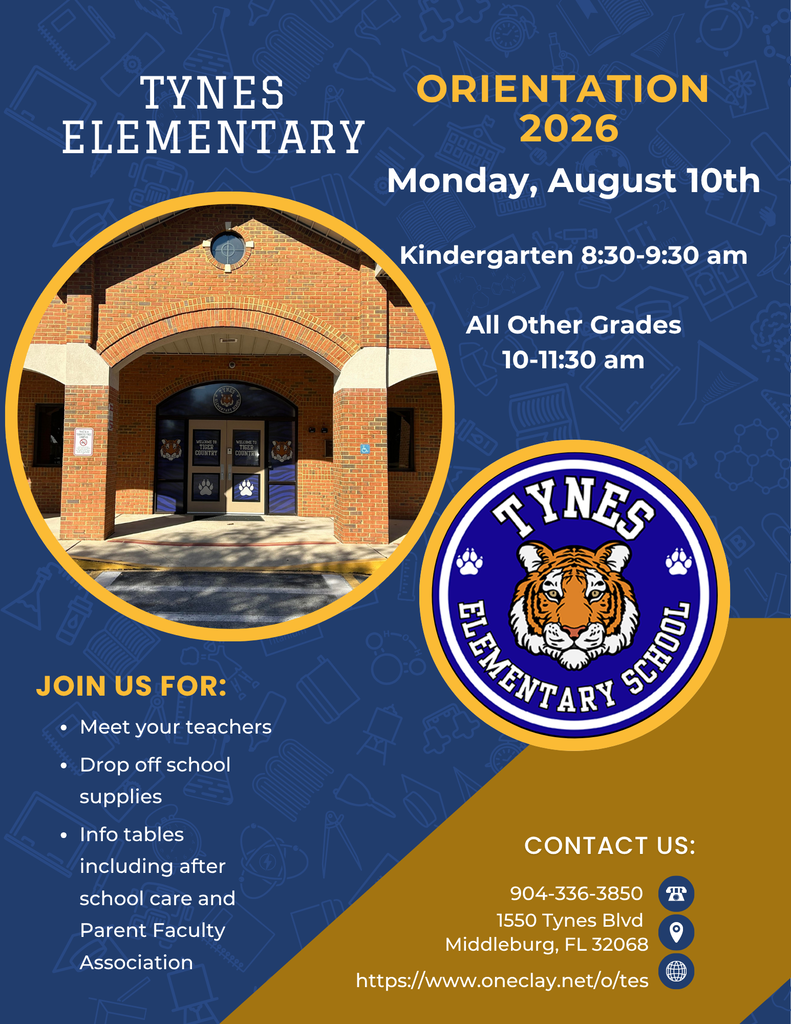 We look forward to seeing our students and parents for orientation!