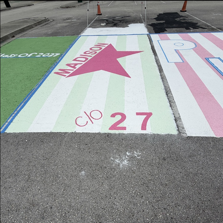 Painted Parking Spot