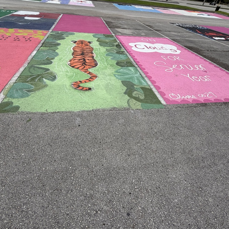 Painted Parking Spot
