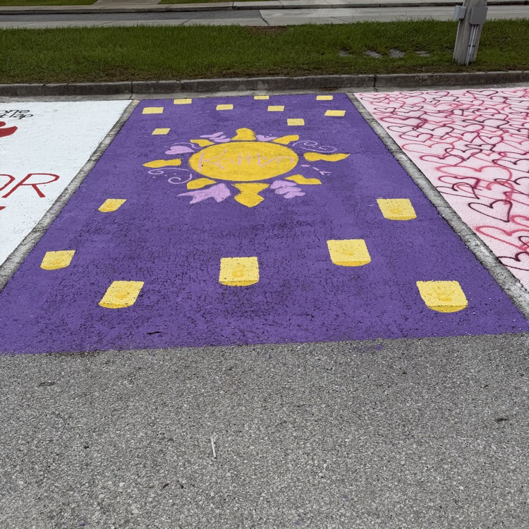 Painted Parking Spot