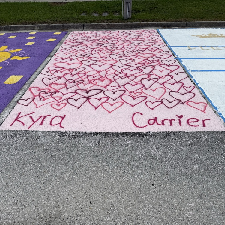 Painted Parking Spot