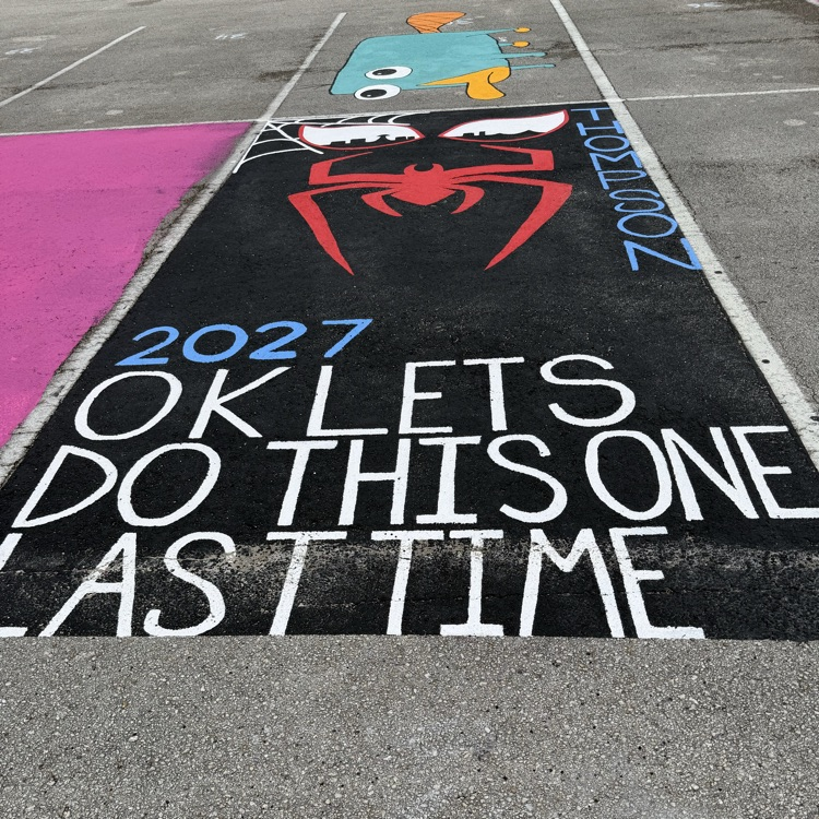Painted Parking Spot