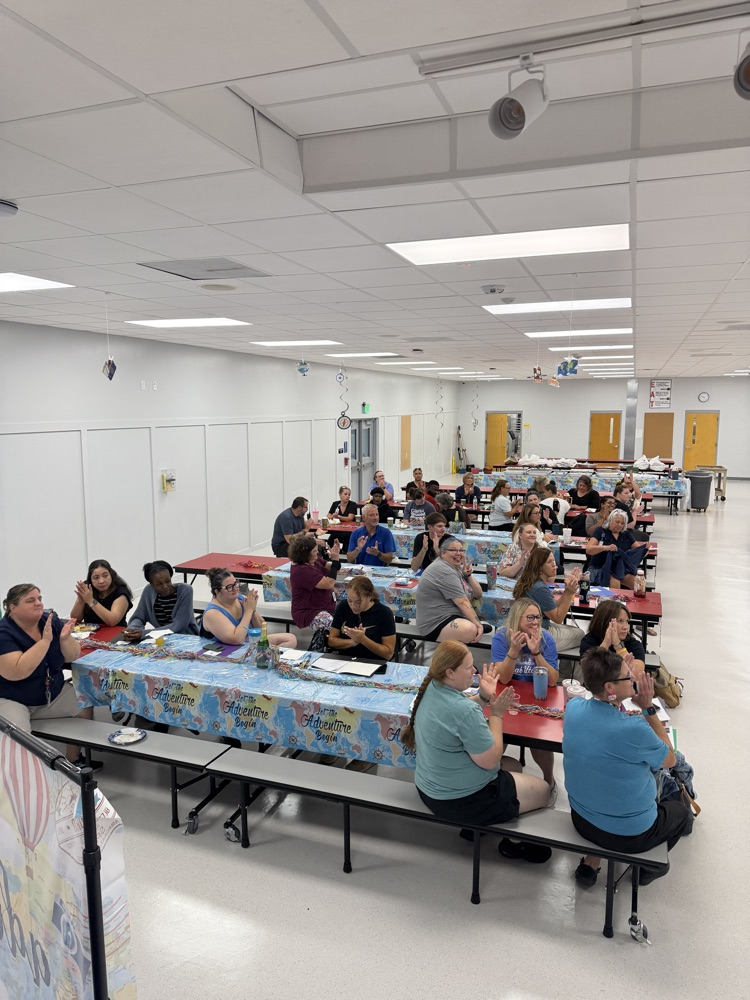 welcome back breakfast for teachers