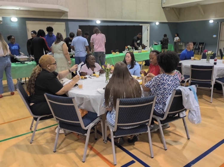 Teachers and staff getting ready for school to start