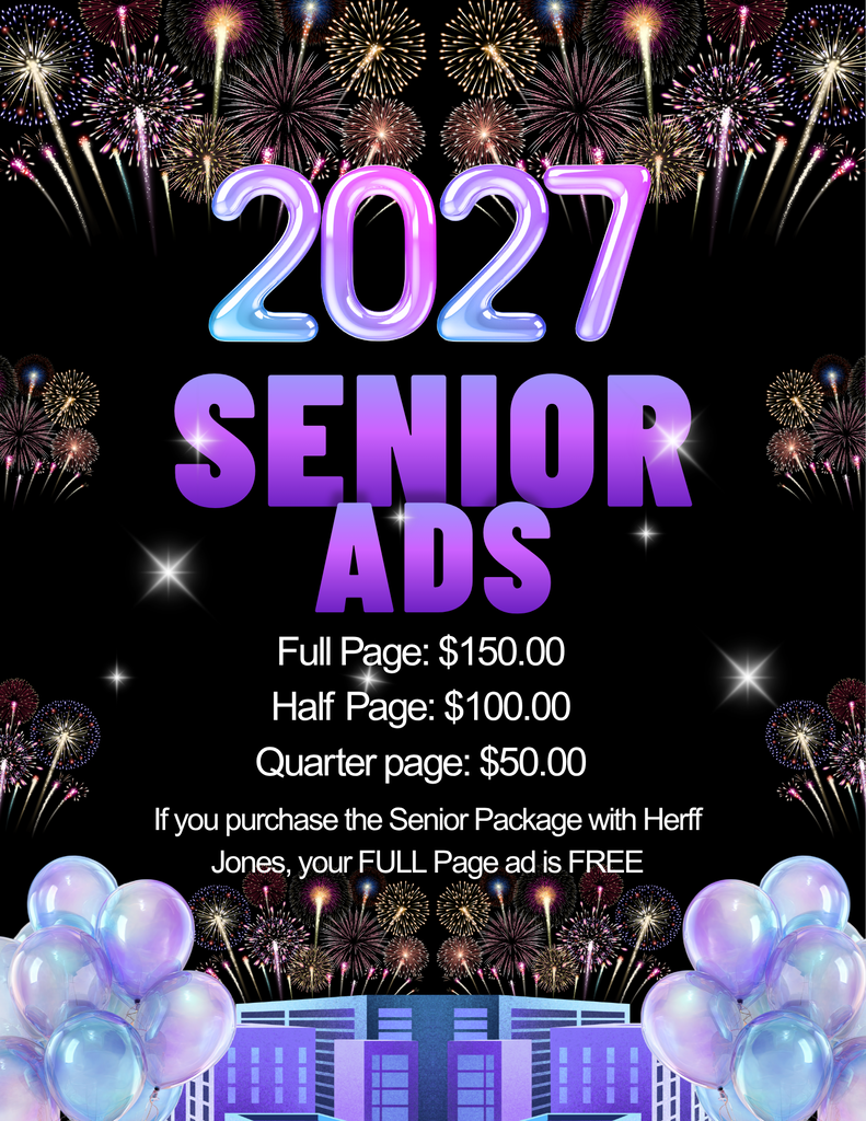 Yearbook Senior Ads sales information