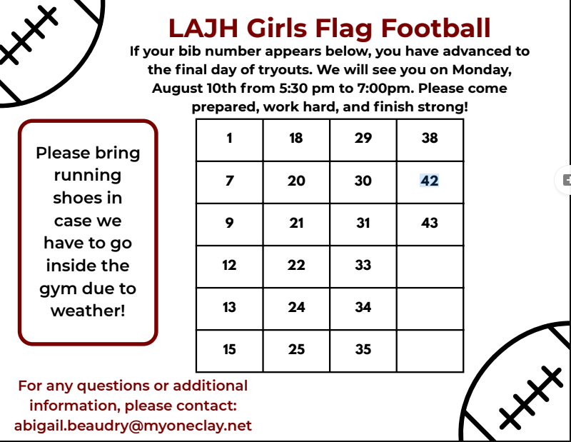 Lake Asbury Flag Football
