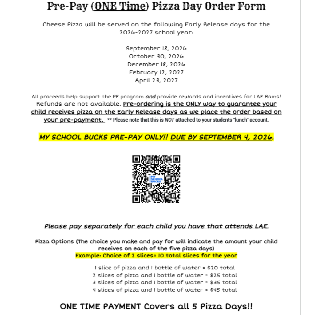 pizza flyer