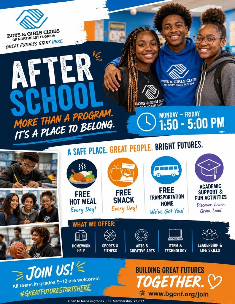 Boys & Girls Club flyer