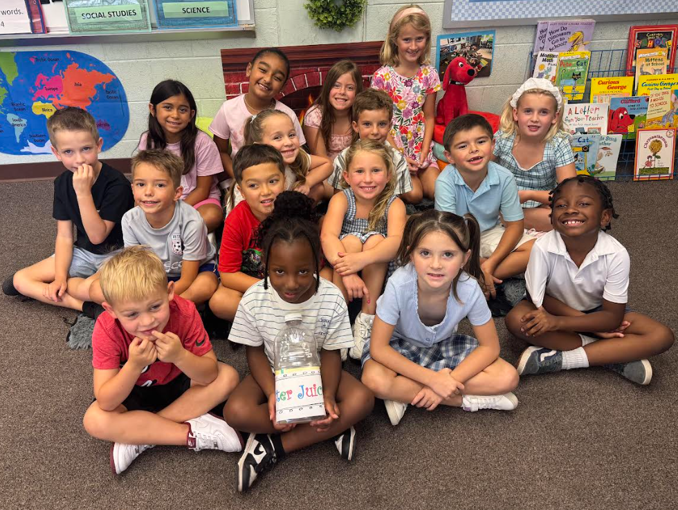 First day jitters? Not in 1st grade! 🚫🫨 Our sweet 1st graders started the year off right with a special batch of Jitter Juice! Smiles are in, nerves are out, and we are ready for the BEST year yet! 🎒✨ #FirstGradeFun #BackToSchool #JitterJuice #FirstDayJitters #TeacherLife