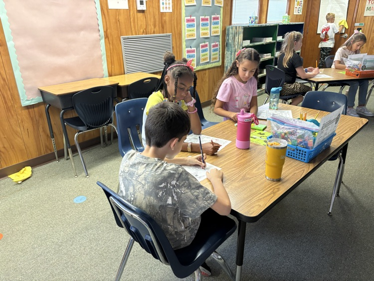 Students and Staff on the 1st day of school